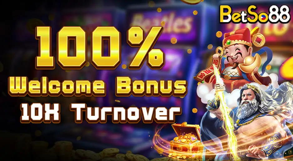 betso88 free 100 % welcome Bonus 